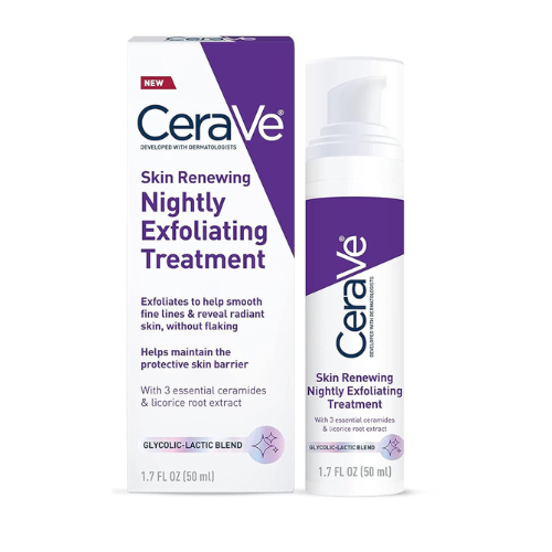 CeraVe Skin Renewing Nightly Exfoliating Treatment 1.7 oz Newage Trendz
